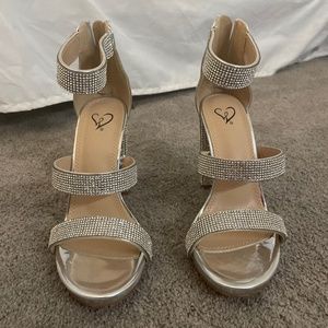 Windsor Rhinestone Heels